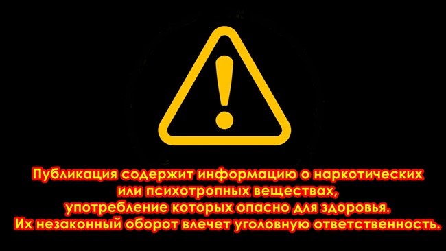 Предупреждение о наркотиках